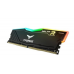 TEAM T-FORCE DELTA II BLACK HS WITH RGB LED 16GB (8GB X 2) DDR4-2666 GAMING MEMORY